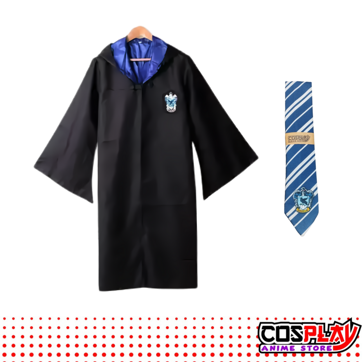 Capa Harry Potter - Ravenclaw + Corbata