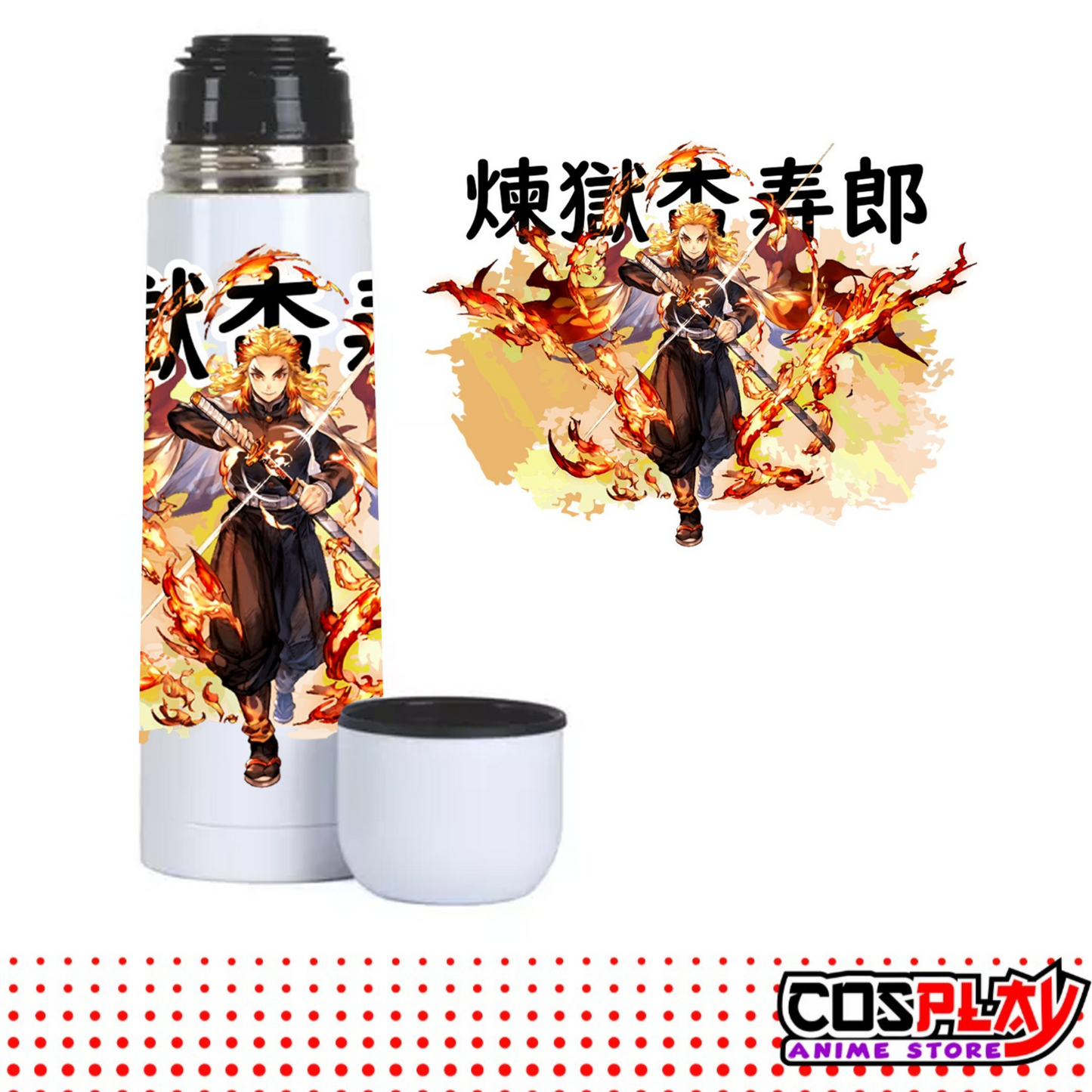 Termo Demon Slayer -Kiojuro Rengoku 750 Ml
