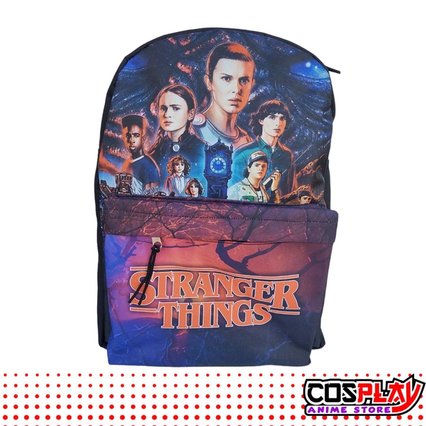 Mochila Liceal - Stranger Things