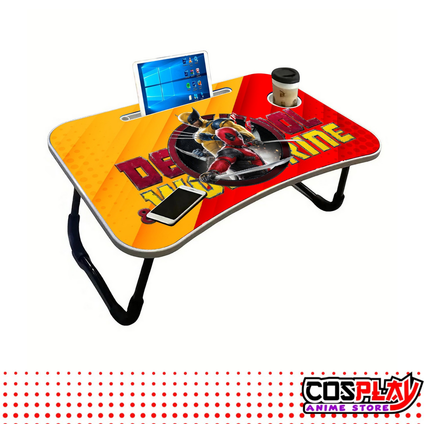 Mesa Multiusos Laptop -tablet - Wolverine Y Deadpool