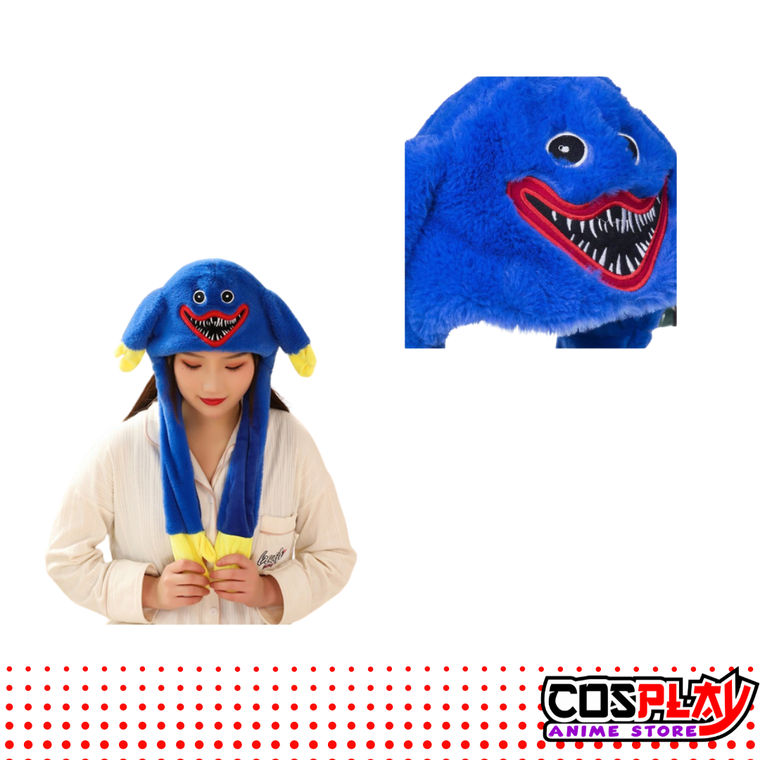 Gorro Felpa Movimiento y Luces Led Huggy Wuggy