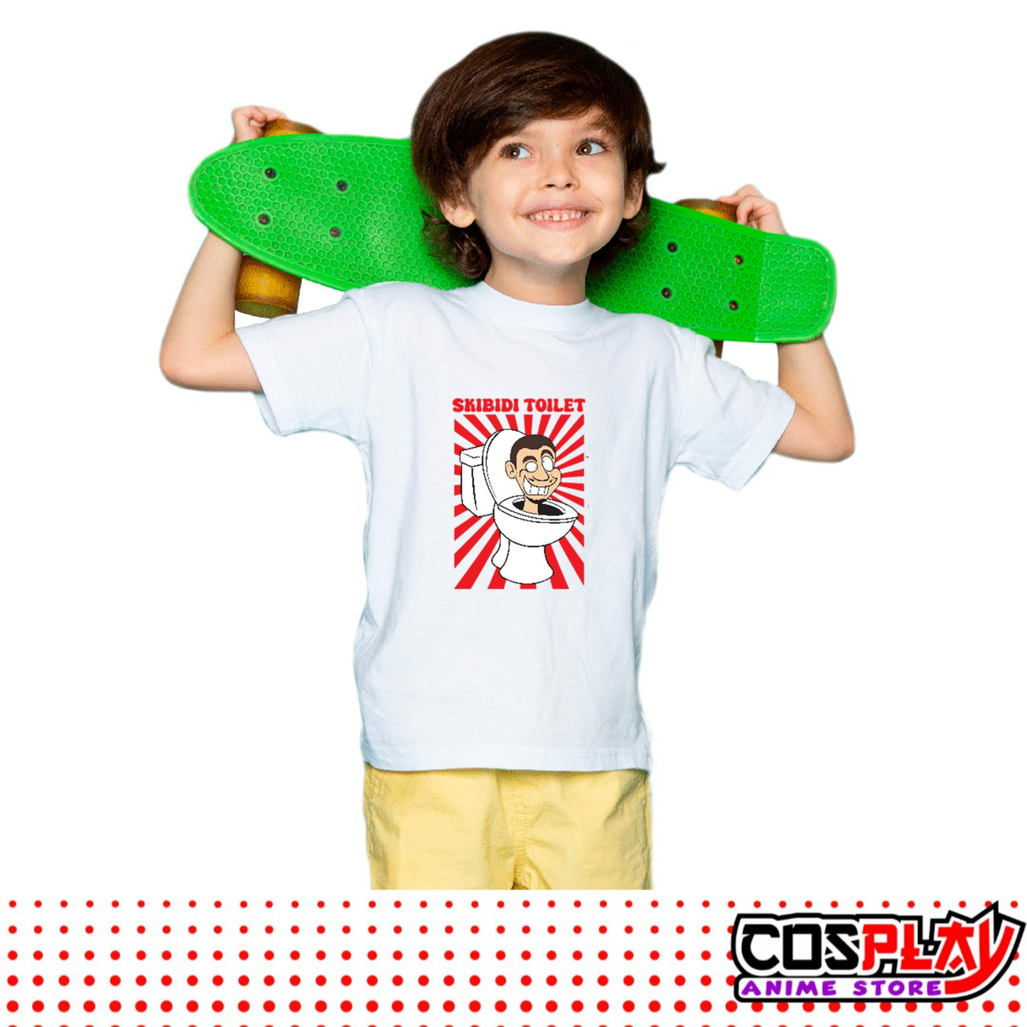 Remera Niños Nuevos Diseños Skibidi Toilet - Sol Imperial