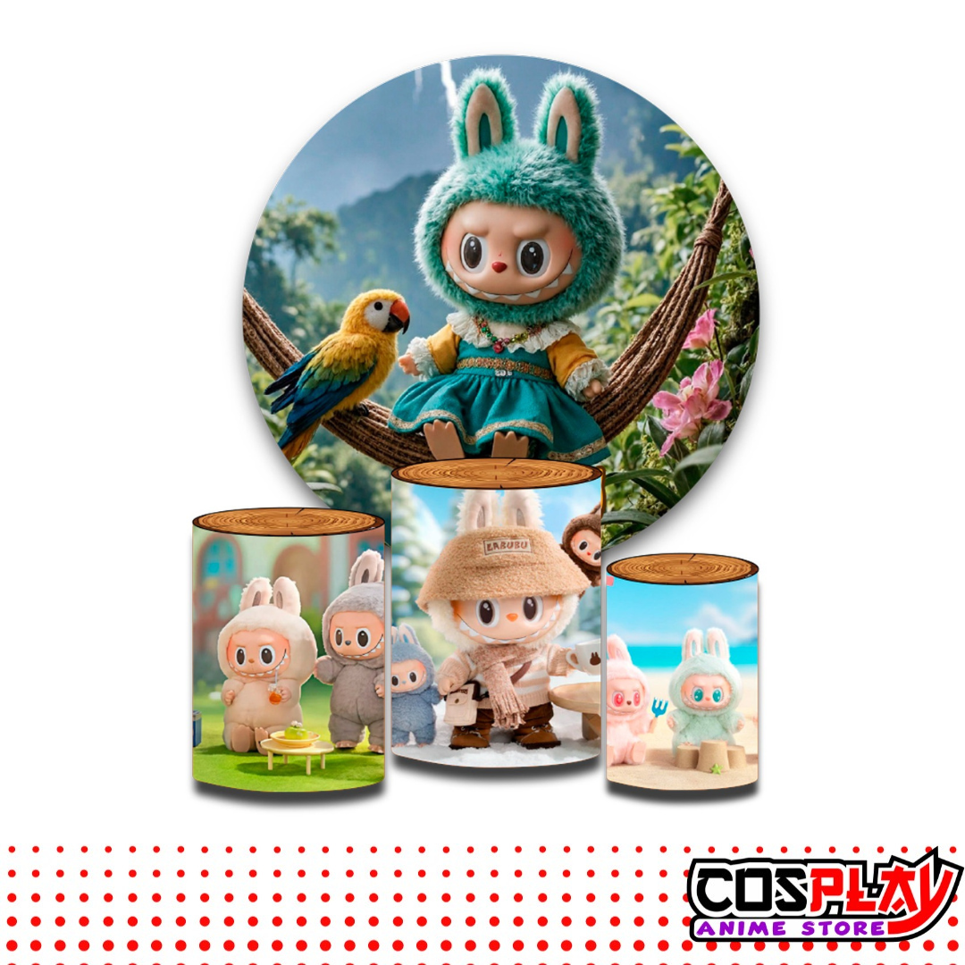Fundas Para Cilindros Y Aro Sublimado Por Encargue Fiestas