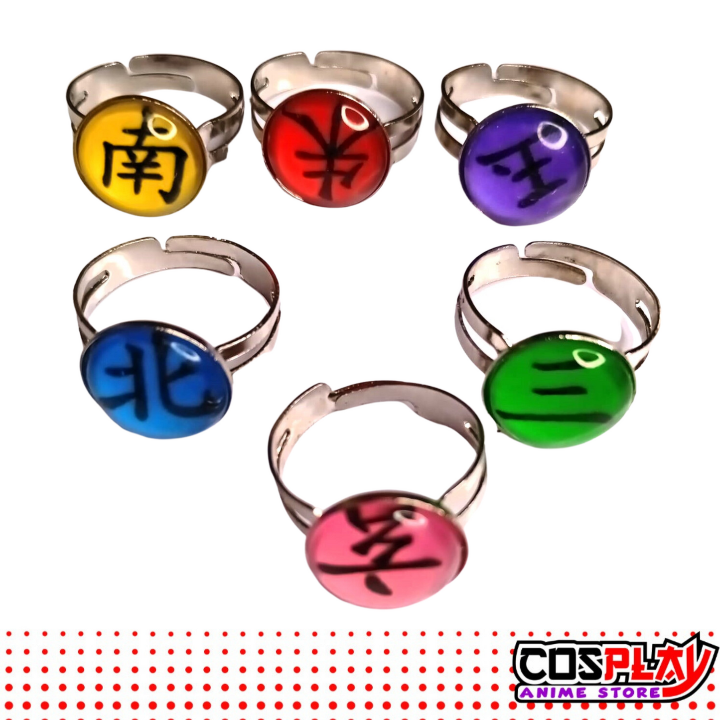 Anillo Naruto Akatsuki - Deidara Tobi