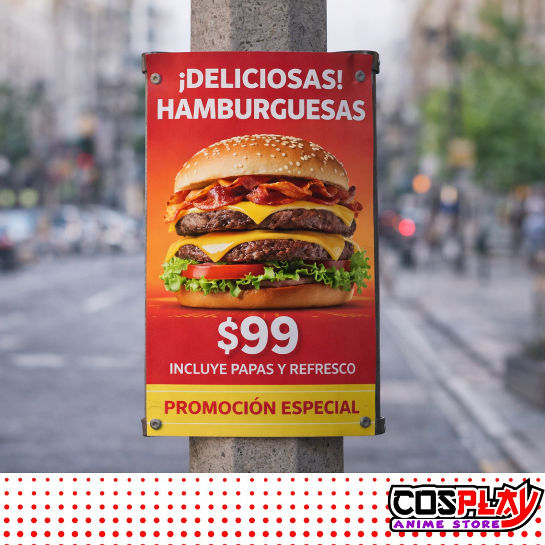 Cartel De Columna Publicidad Politica C/ Estructura 77x50