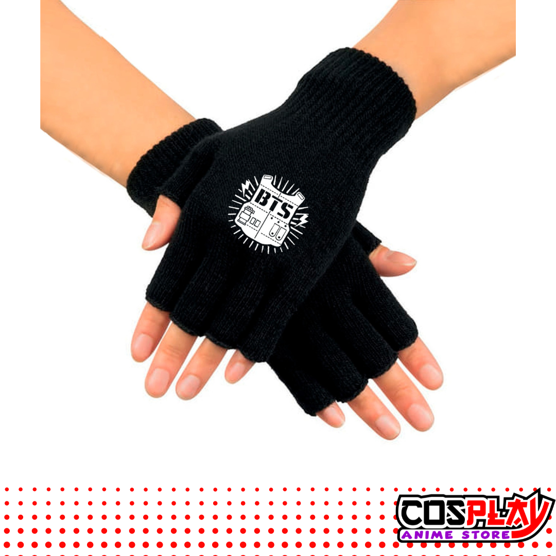 Guantes Mágicos Tejidos Estampado DTF BTS Chaleco