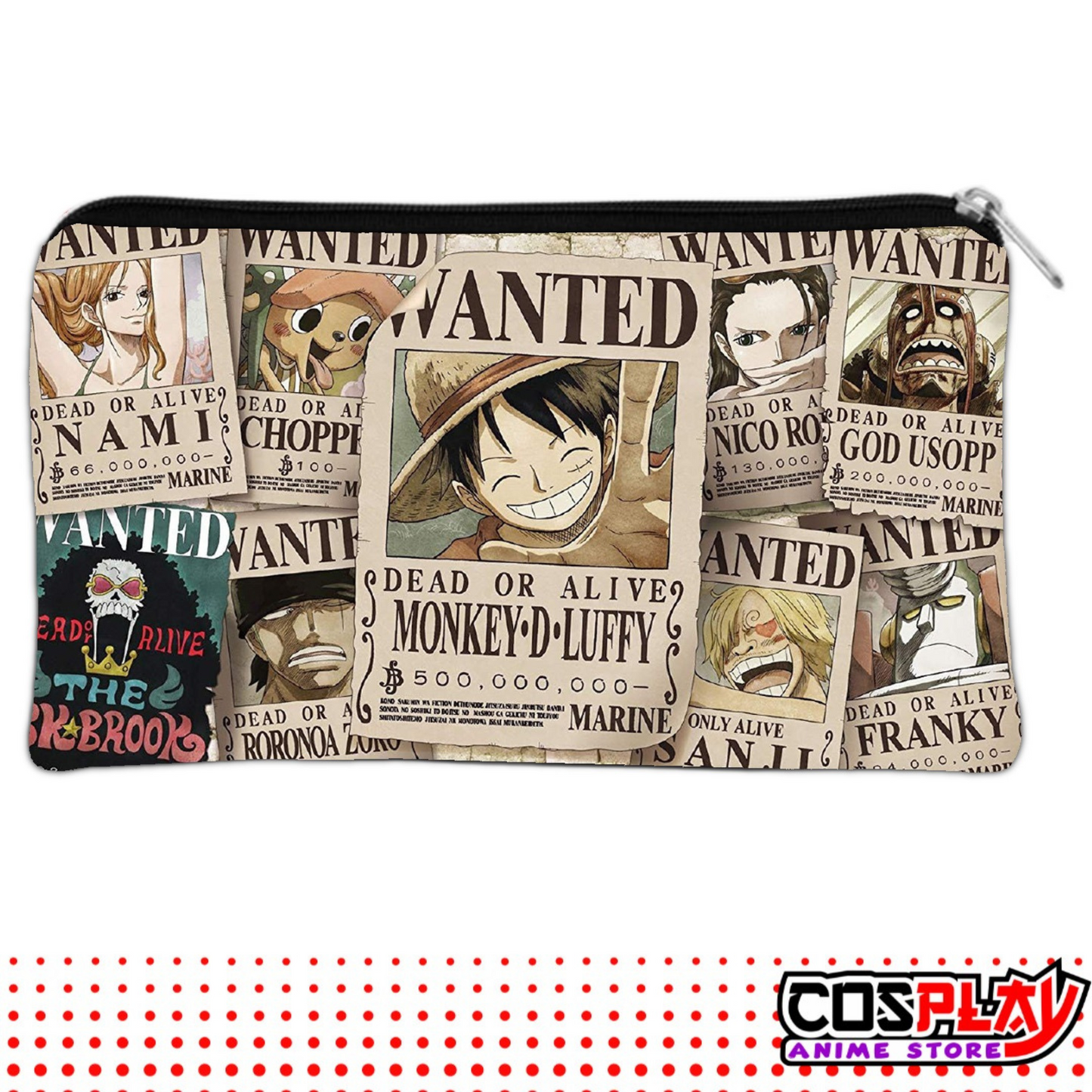 Cartuchera One Piece - Wanted