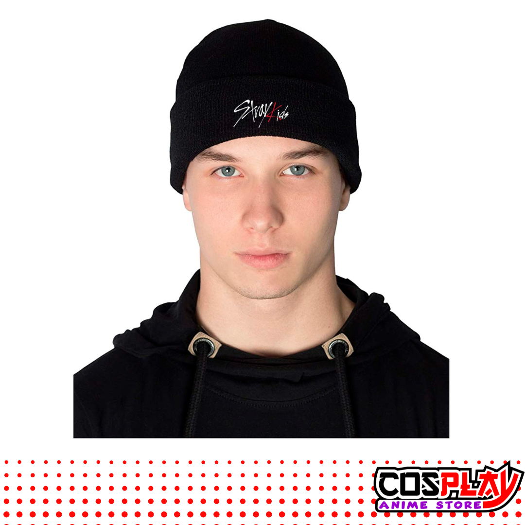 Gorro Tejido Impresión DTF Stray Kids K Pop