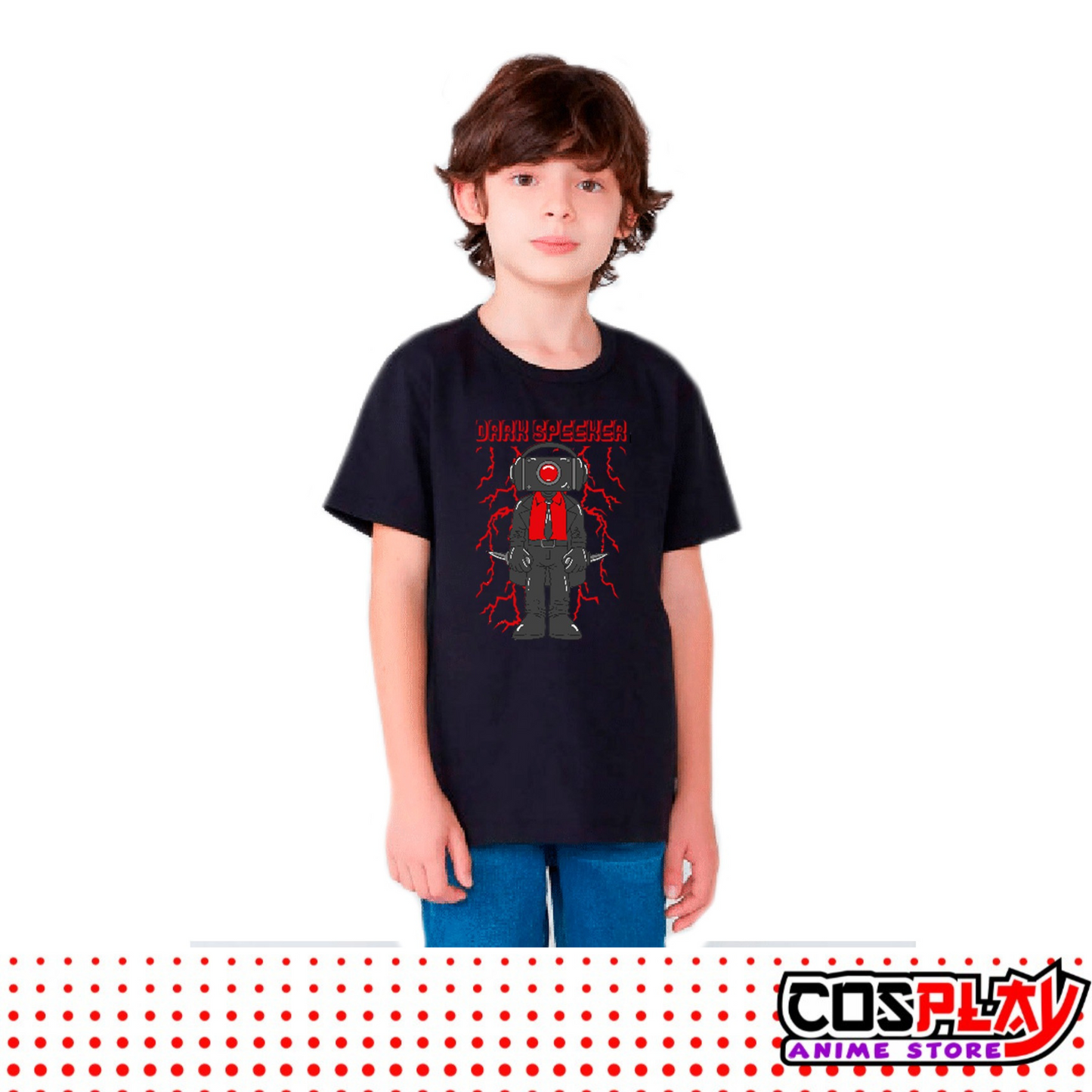 Remera Niños Nuevo Diseño Skibidi Toilet - Dark Speeker