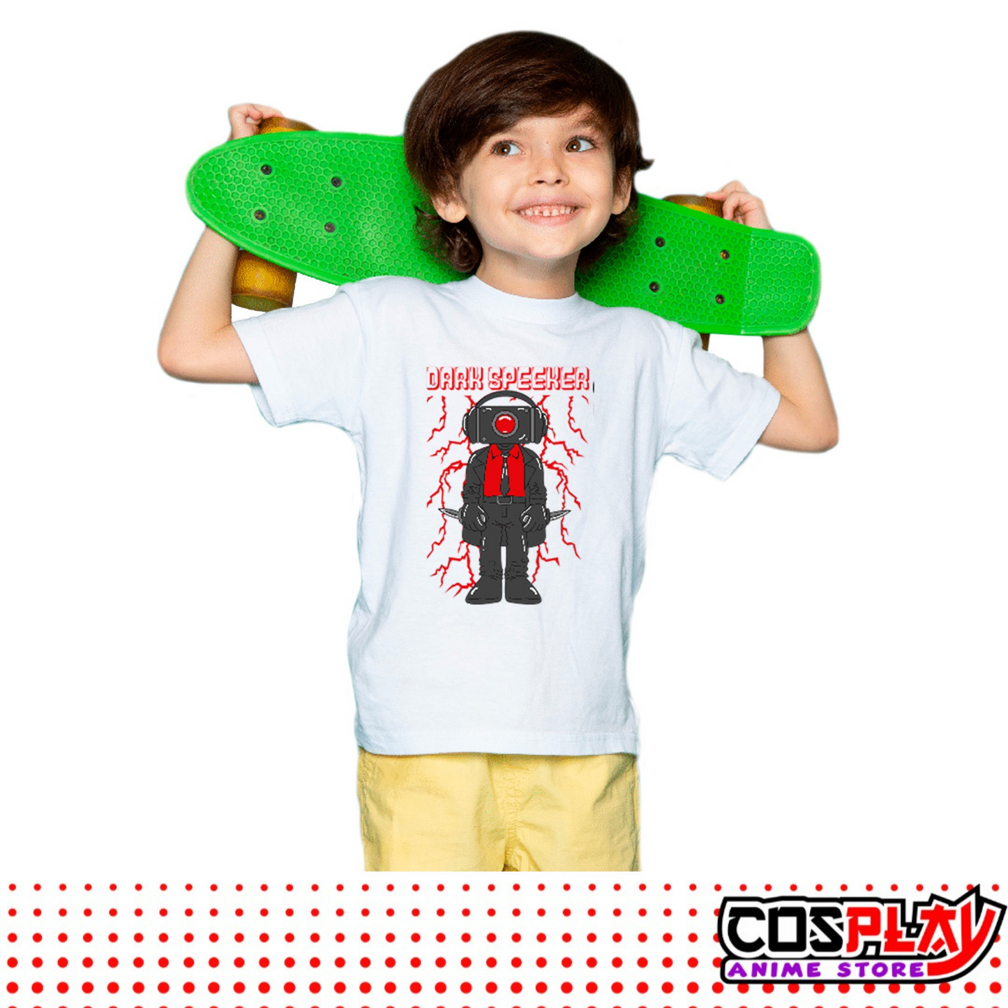 Remera Niños Nuevo Diseño Skibidi Toilet - Dark Speeker