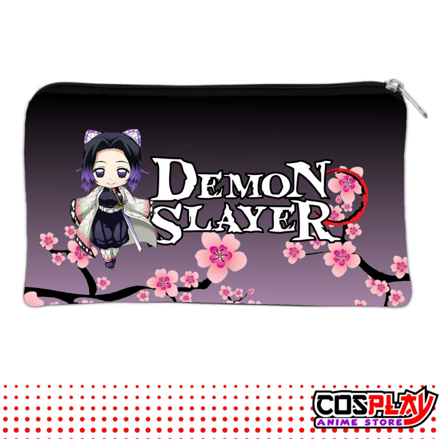 Kit Mochila Y Cartuchera Liceal - Shinobu Kocho - Demon Slayer