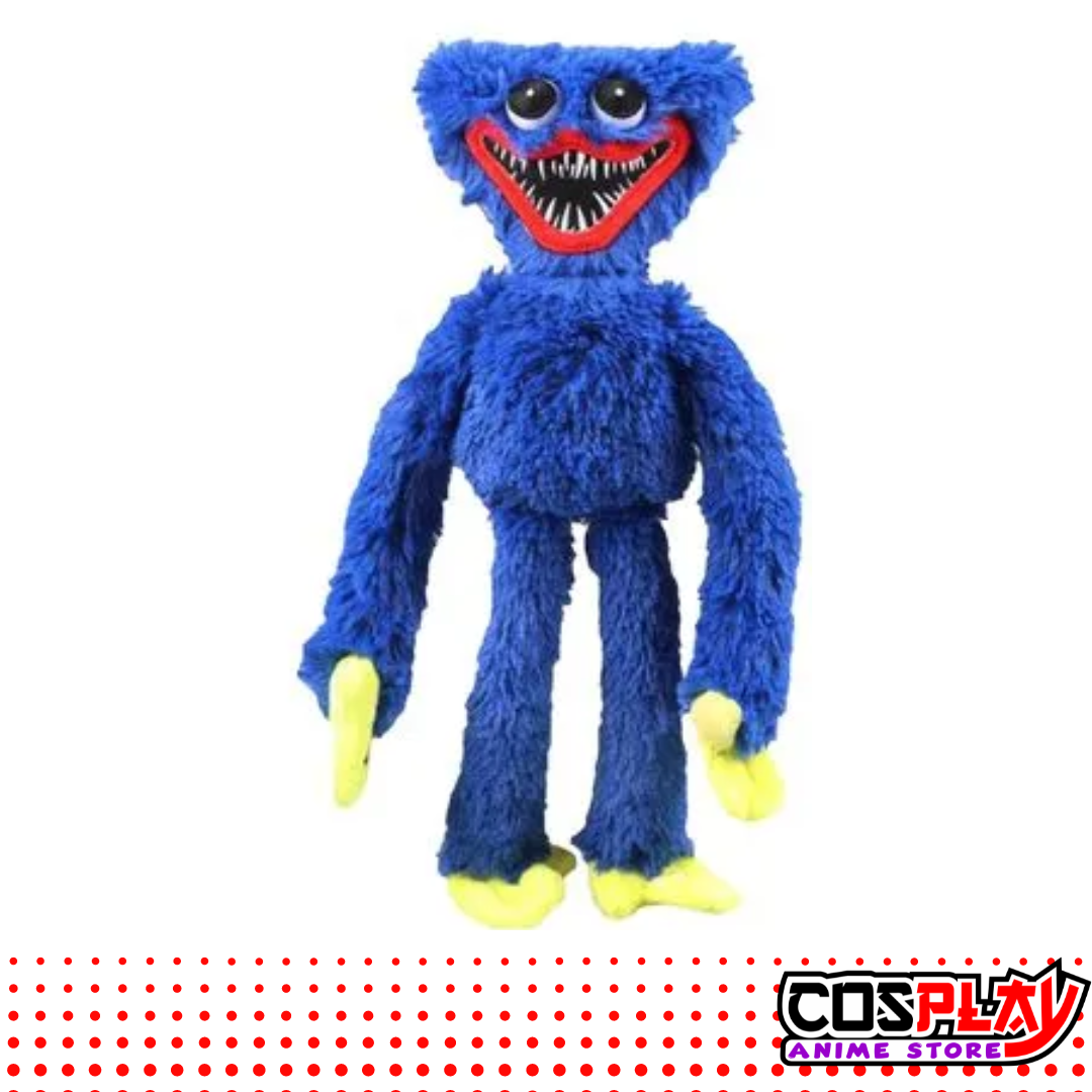 Muñeco Peluche Huggy Wuggy Poppy Playtime Azul.