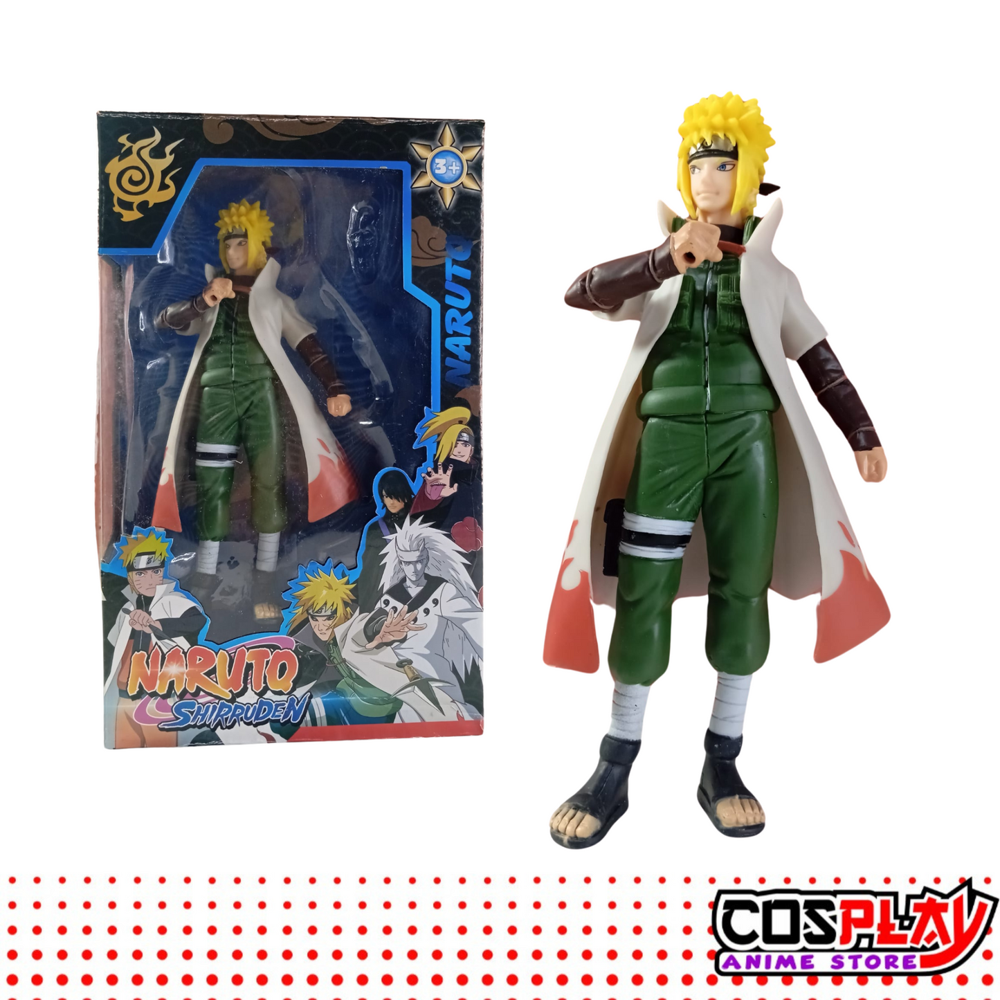 Muñeco Minato Namikaze - Naruto Coleccionable