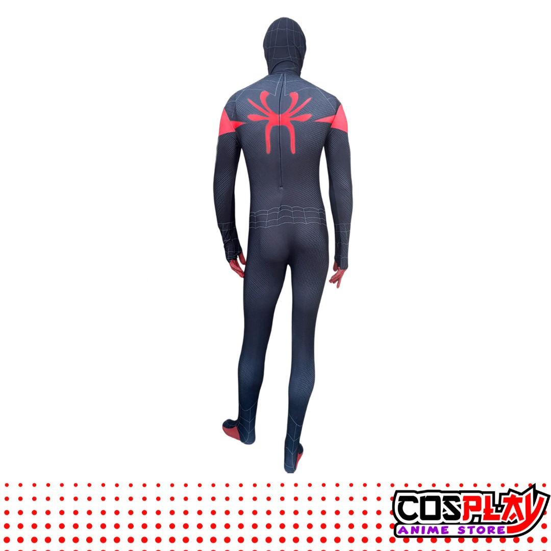 Disfraz Adulto Spiderman Miles Morales Hombre Araña Premium