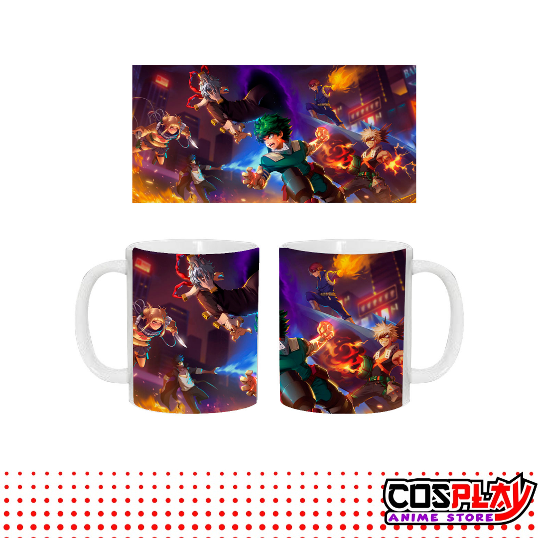 Taza Blanca My Hero Academia 2
