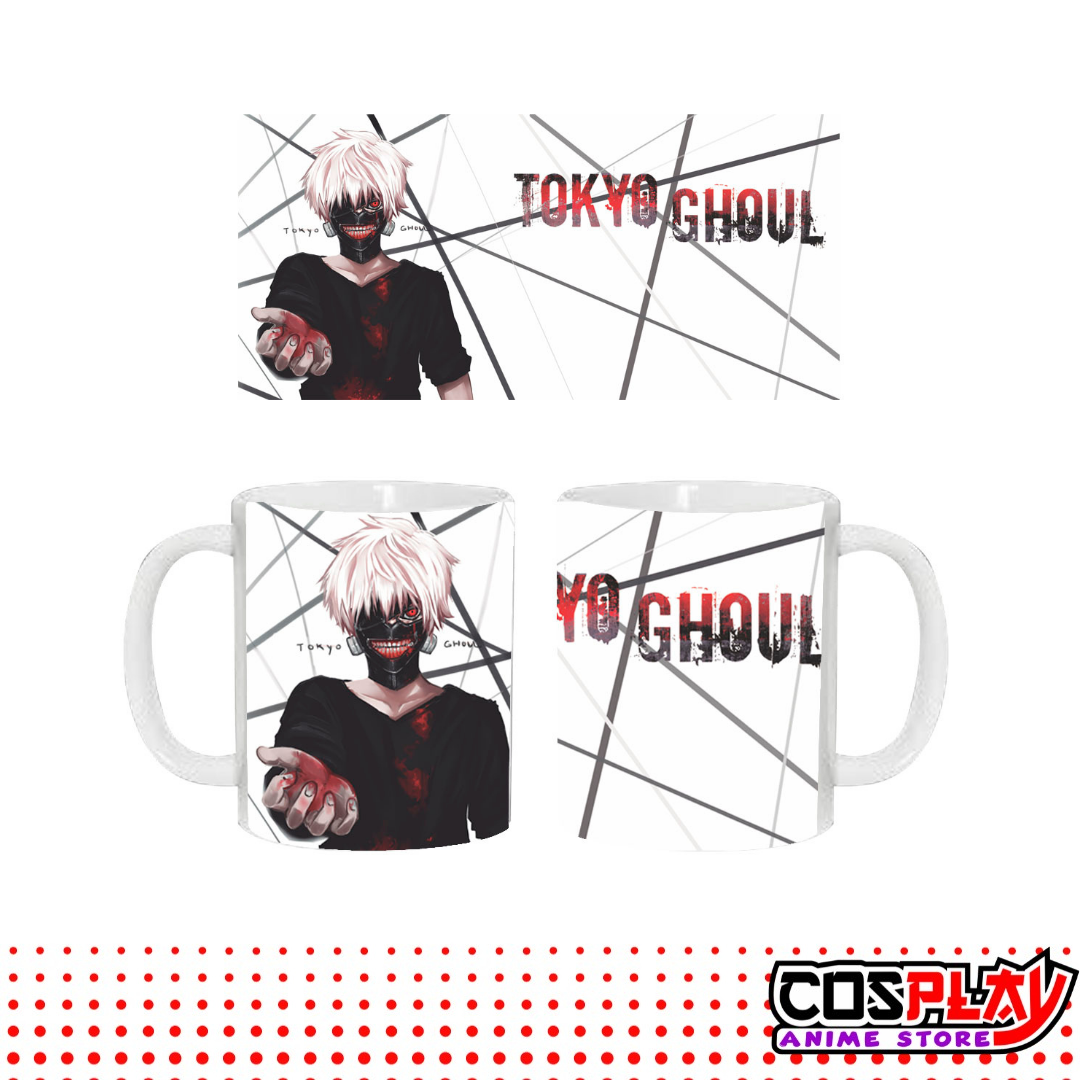 Taza Blanca Tokyo Ghoul