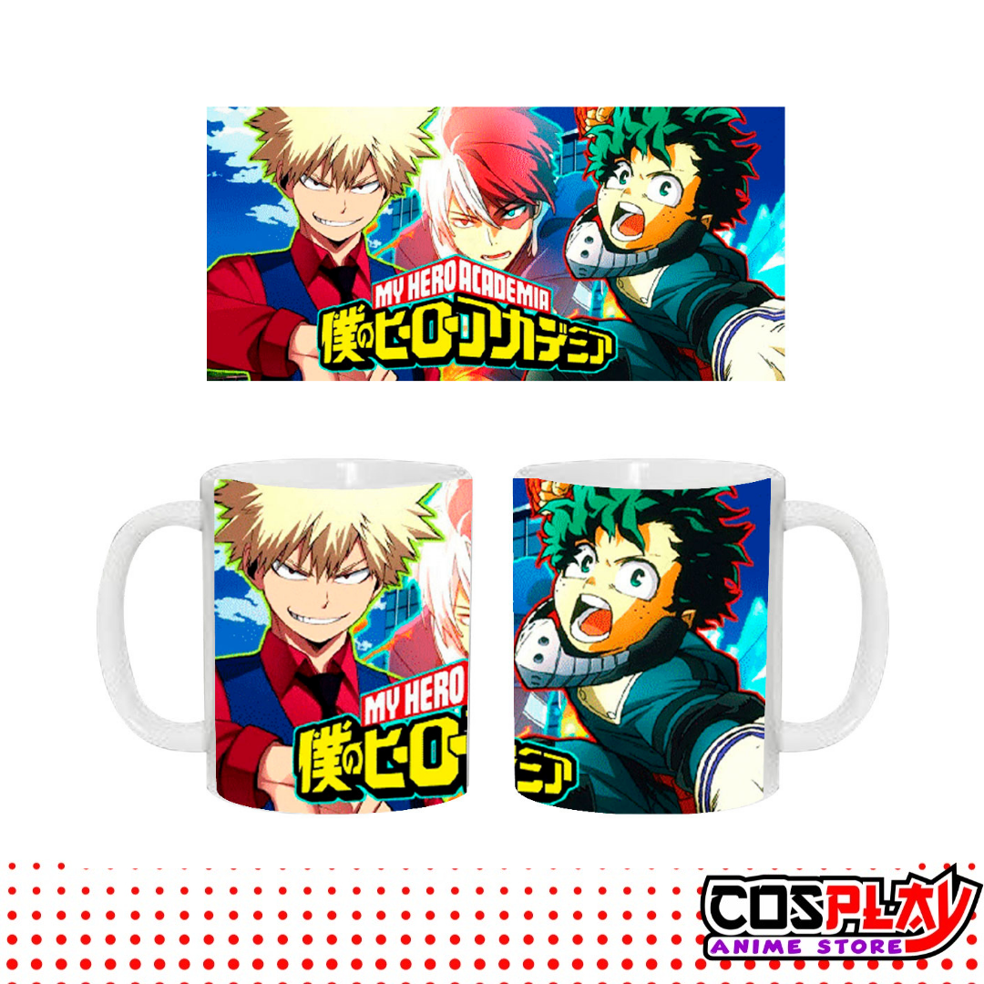 Taza Blanca My Hero Academia 3