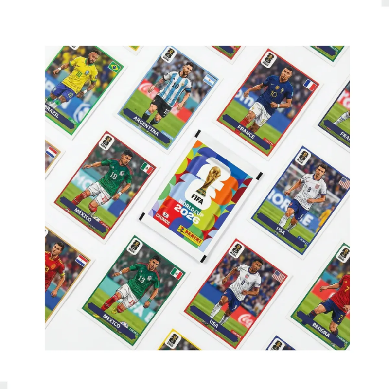Album De La Copa Mundial Fifa 2026 + 25 Paquetes Figuritas