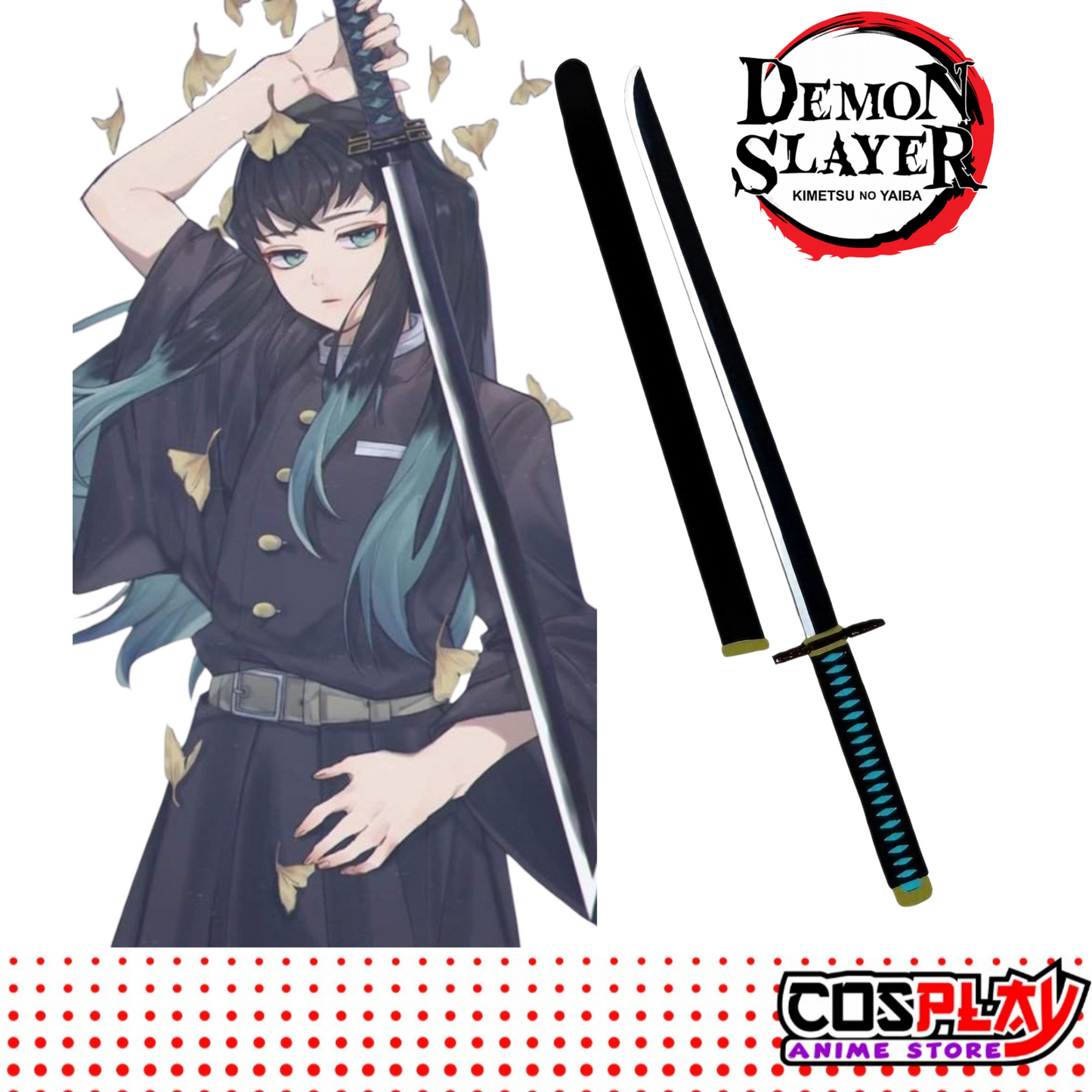 Katana - Tokito Muichiro - Demon Slayer - Kimetsu No Yaiba