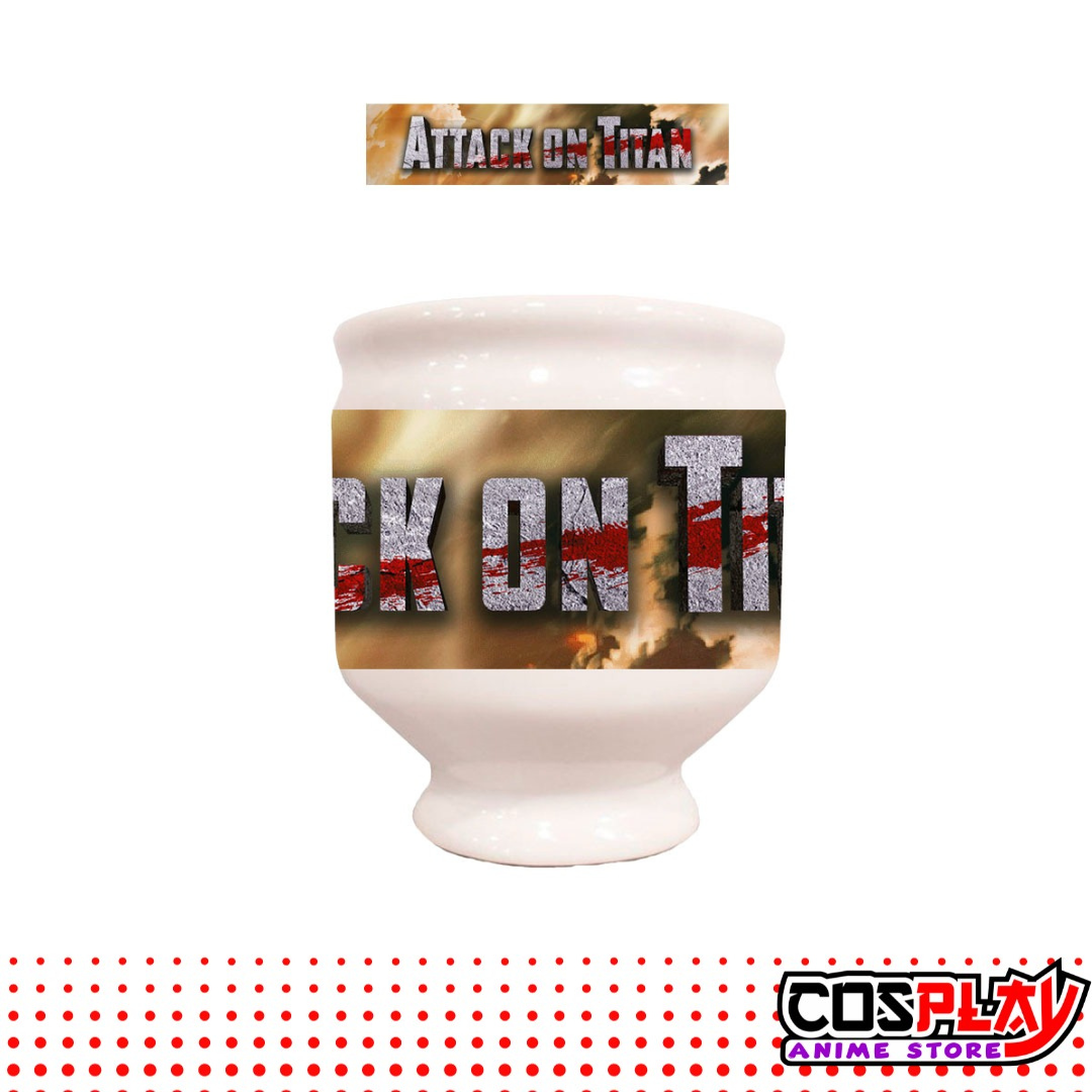 Mate Cerámica Ataque de Titanes