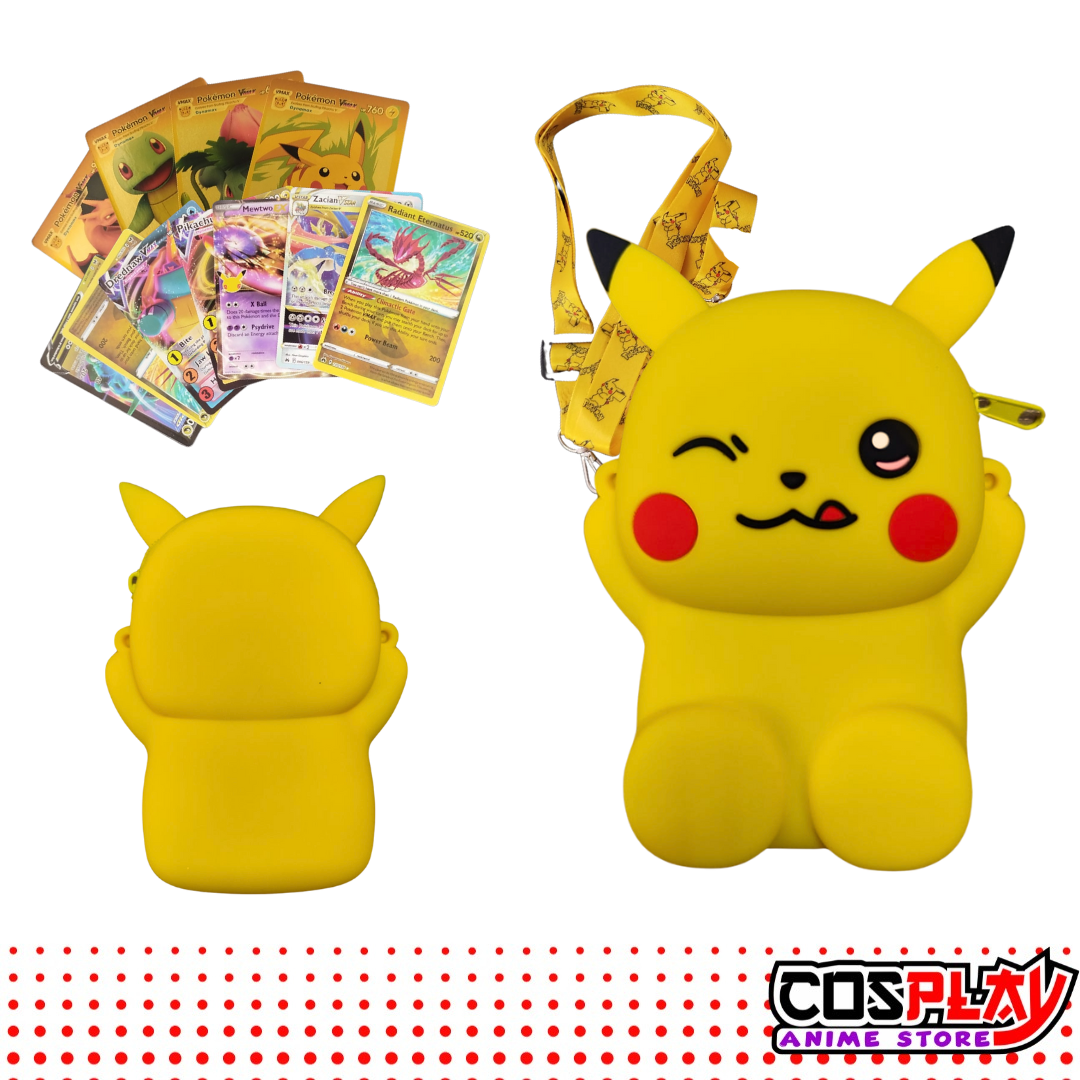 Monedero y Porta Cartas de Pokemon - Cartas de regalo!