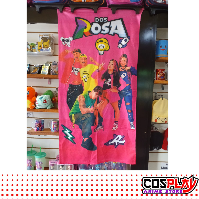 Toallón Infantil Microfibra - Grupo Dos Rosa - 1,50 X 70