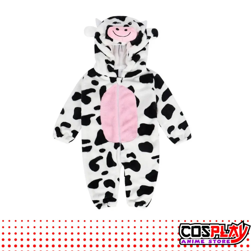 Pijama Bebé Cuerpo Completo Vaquita Invernal