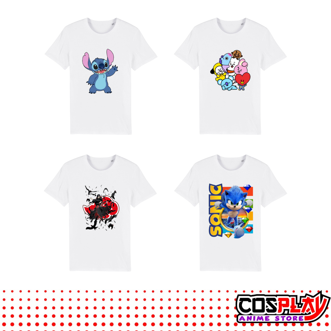 Camiseta Adulto Blanca 100% Algodón Personalizable