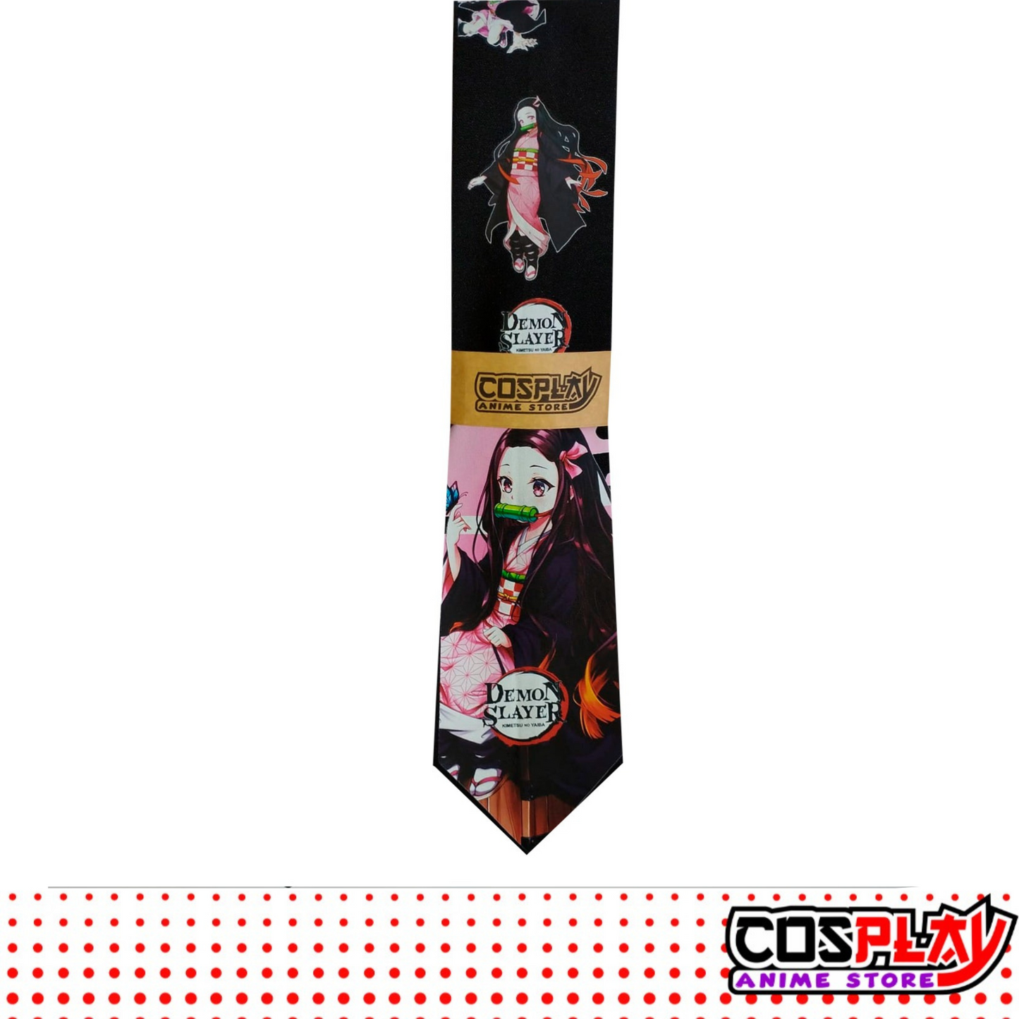 Corbata Anime Demon Slayer Nezuko Kamado