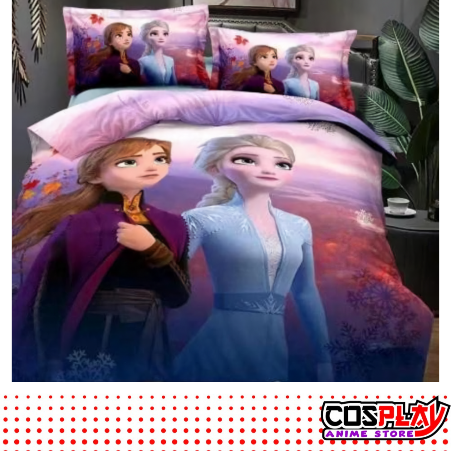 Acolchados Infantiles - Frozen - Forrados En Corderito