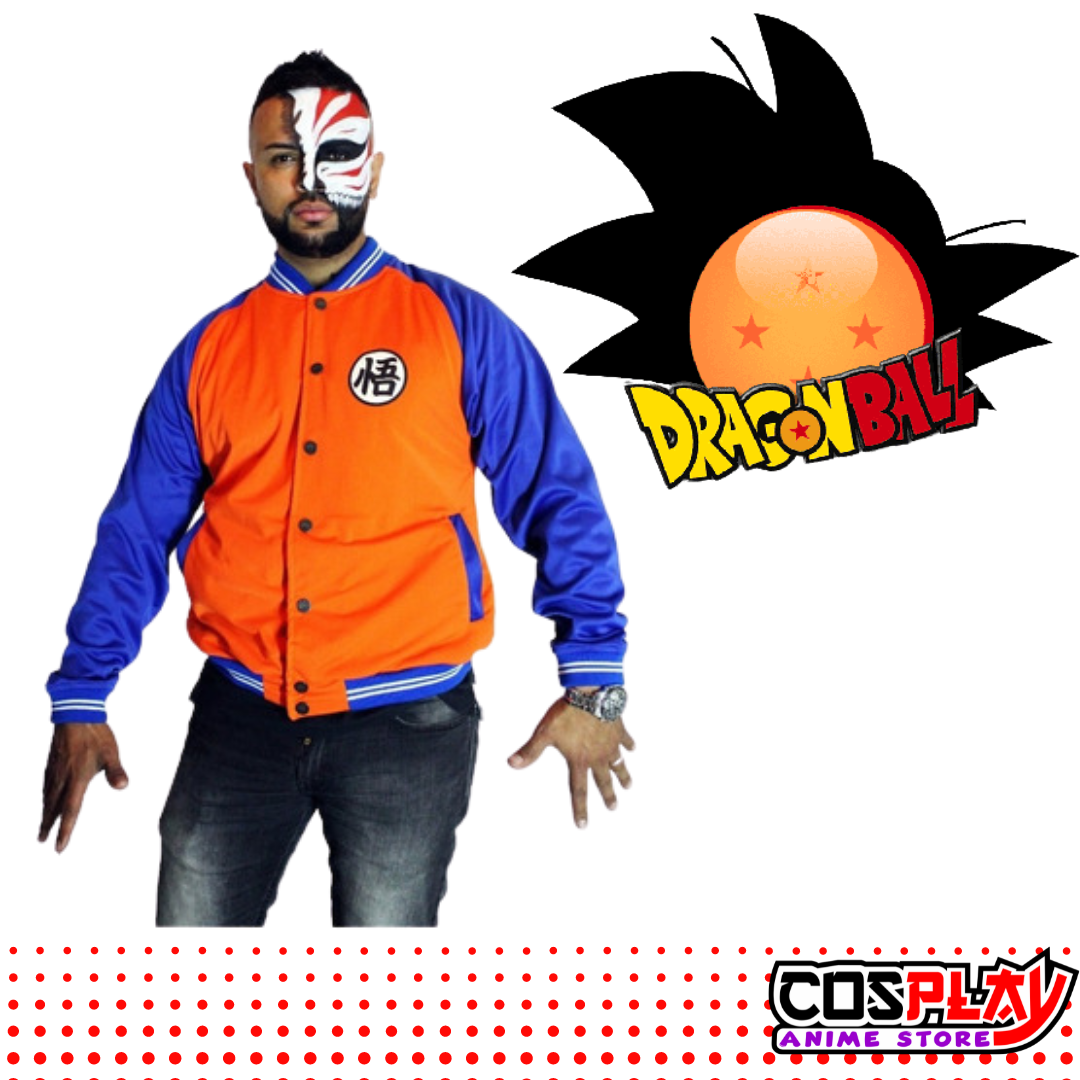 Campera Tipo Universitaria Dragon Ball Z.