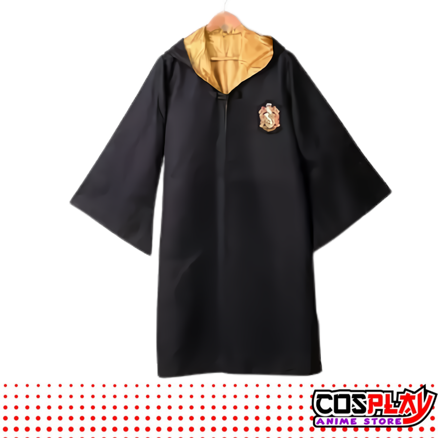 Capa Harry Potter - Hufflepuff + Corbata