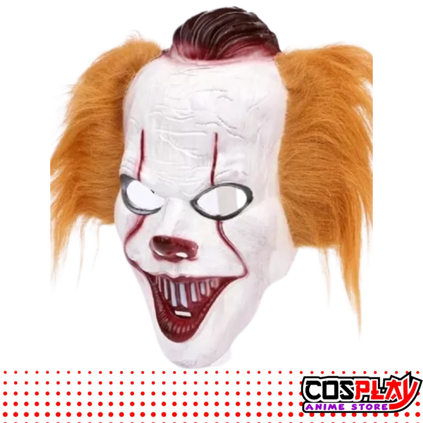 Mascara Cosplay Payaso It Pennywise Calidad Premium