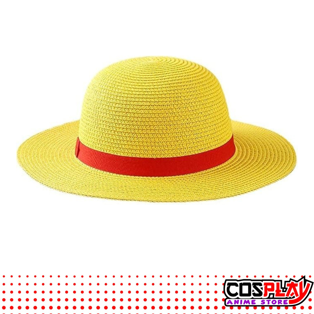 Gorro Sombrero De Luffy Para Cosplay One Piece Importado Premium