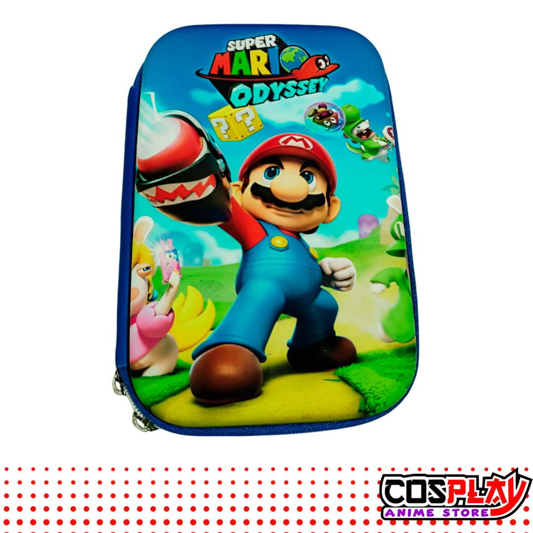 Cartuchera 3d Infantil Mario Bros Super Resistente