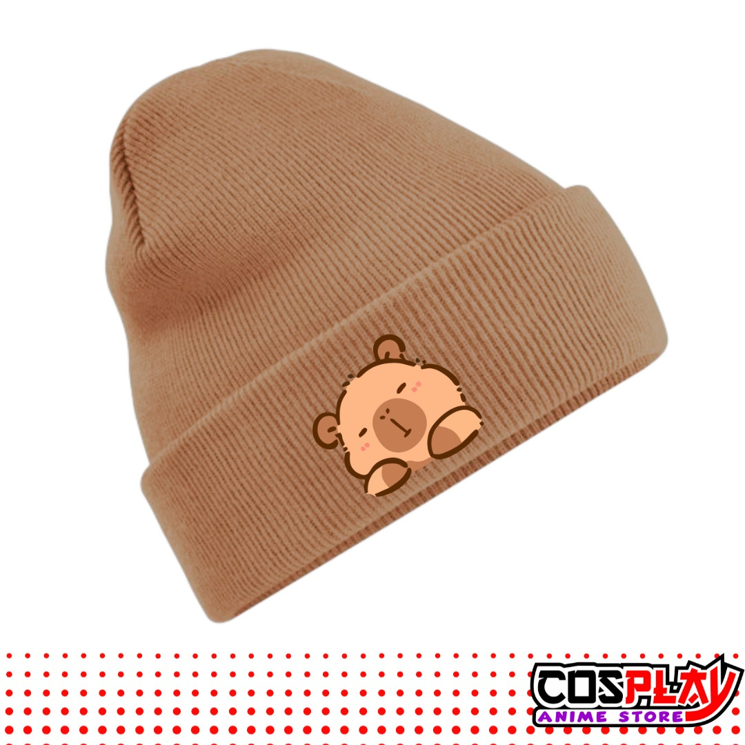 Beanie Gorro De Lana Capibara Varios Colores