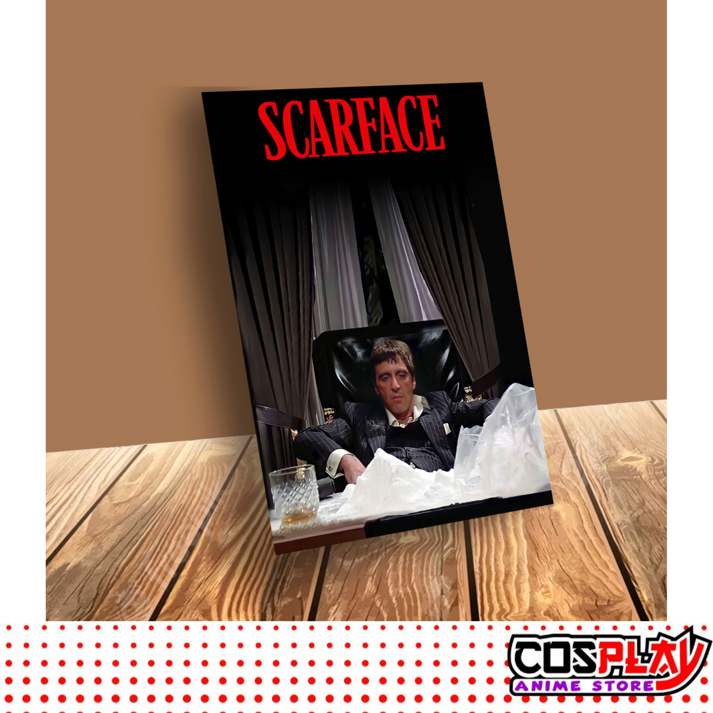 Poster Mural Hd Full Color - Scarface