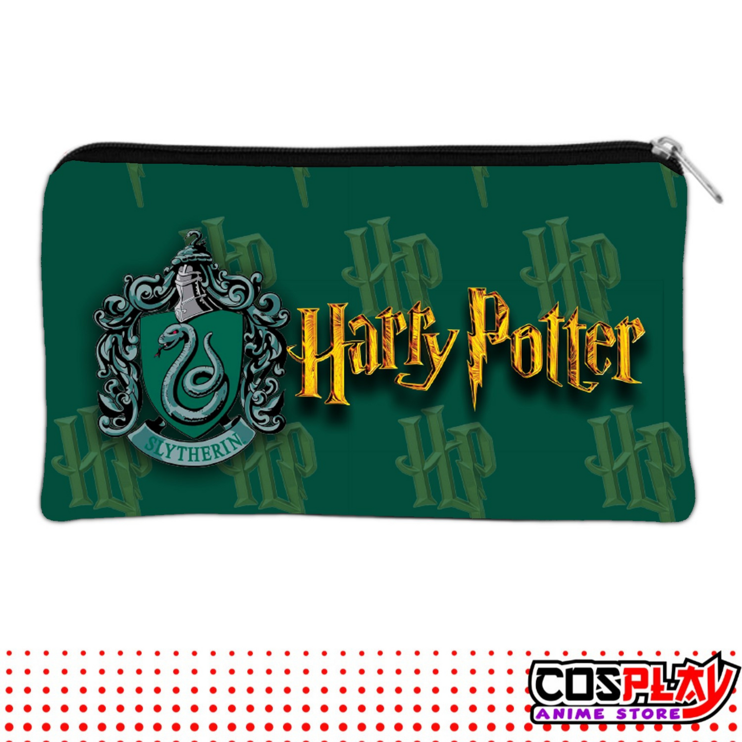 Kit Mochila Y Cartuchera Liceal Harry Potter - Slytherin
