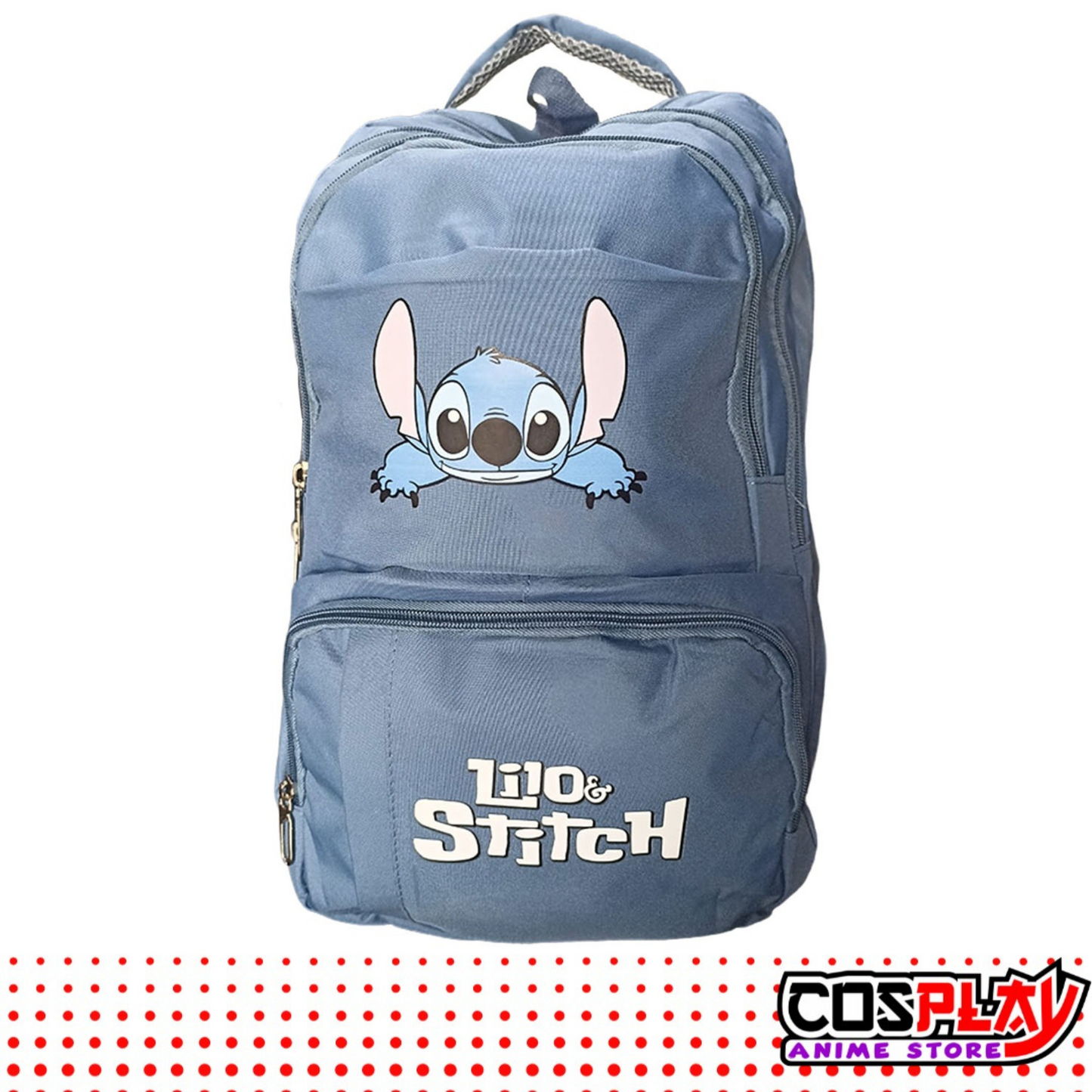 Mochila Stitch - Tres Cierres - Escolar - Liceal