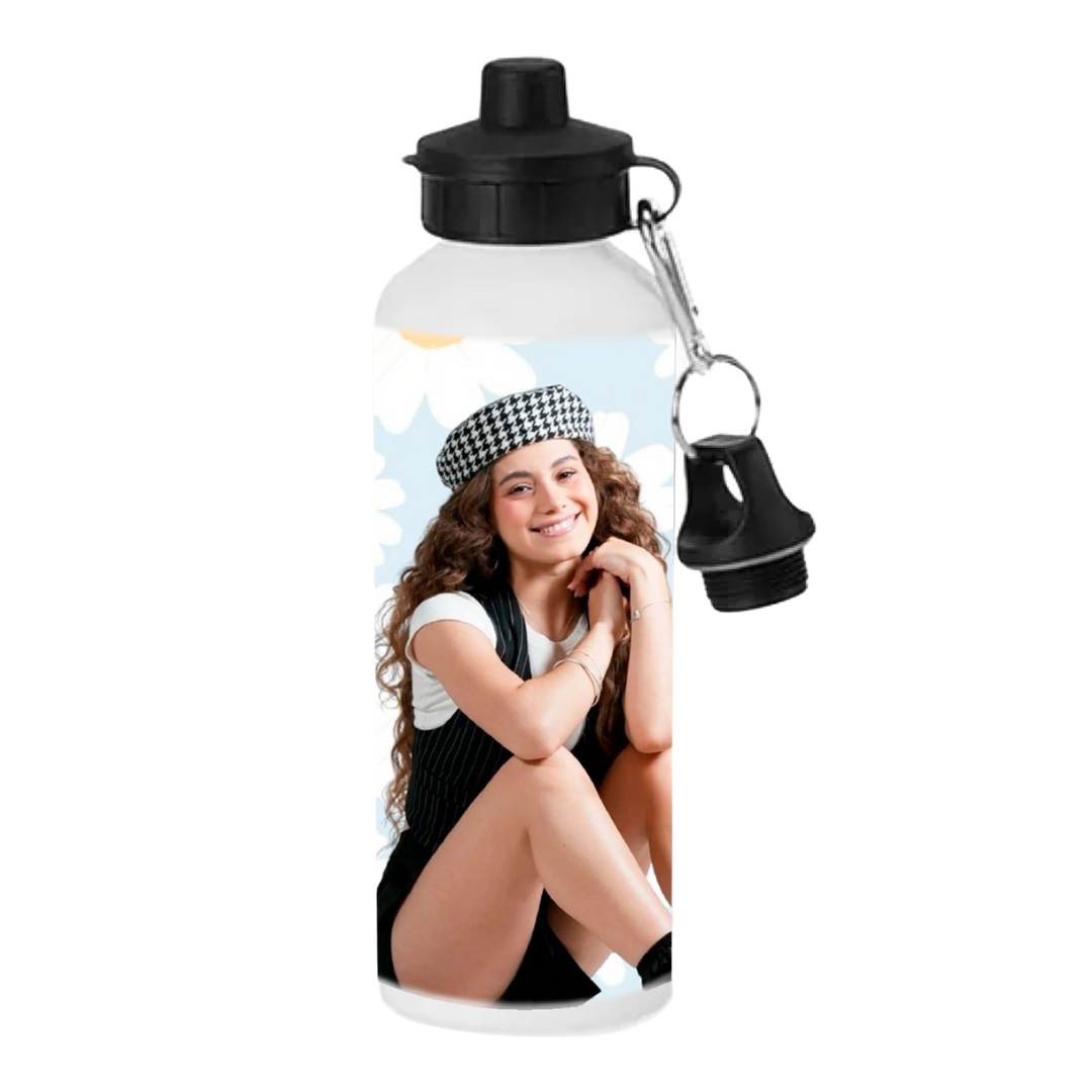Caramañola Aluminio Doble Tapón - Margarita Serie 600 Ml
