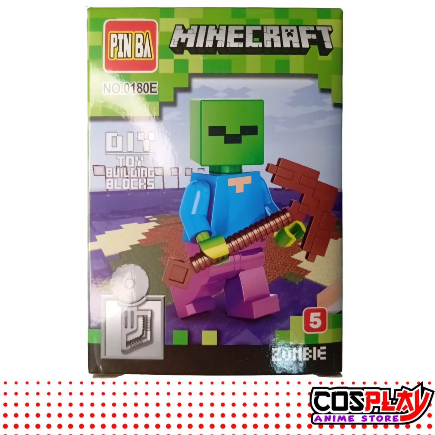 Juego Bloques - Minecraft - Personajes Unidad