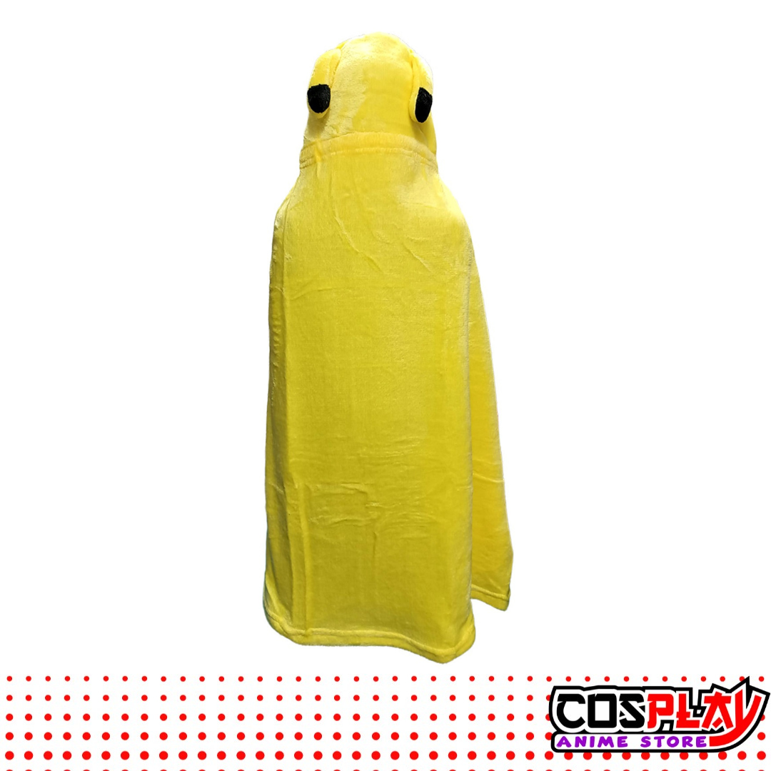 Bata Manta Infantil De Pikachu Con Capucha