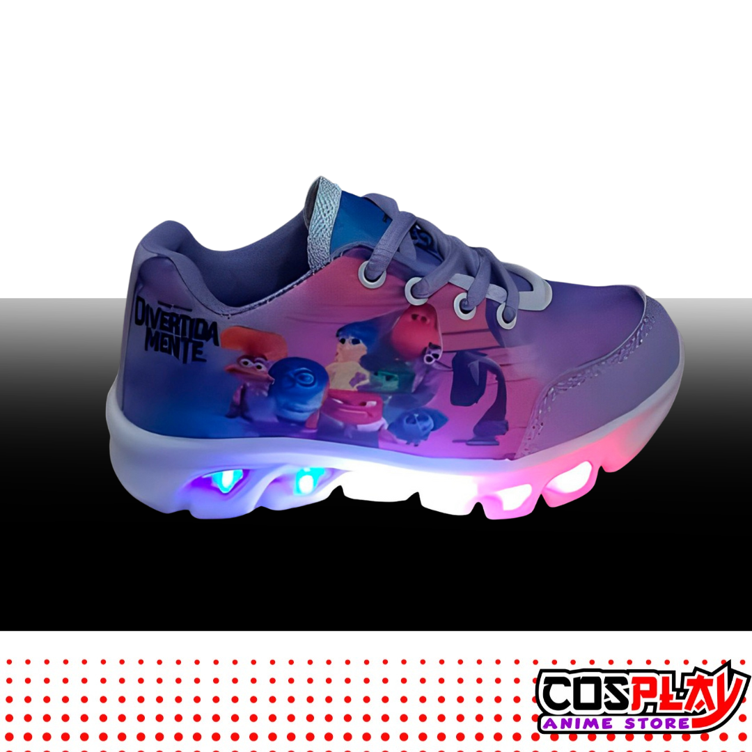 Championes con Luces Led Intensamente 2 Cosplay