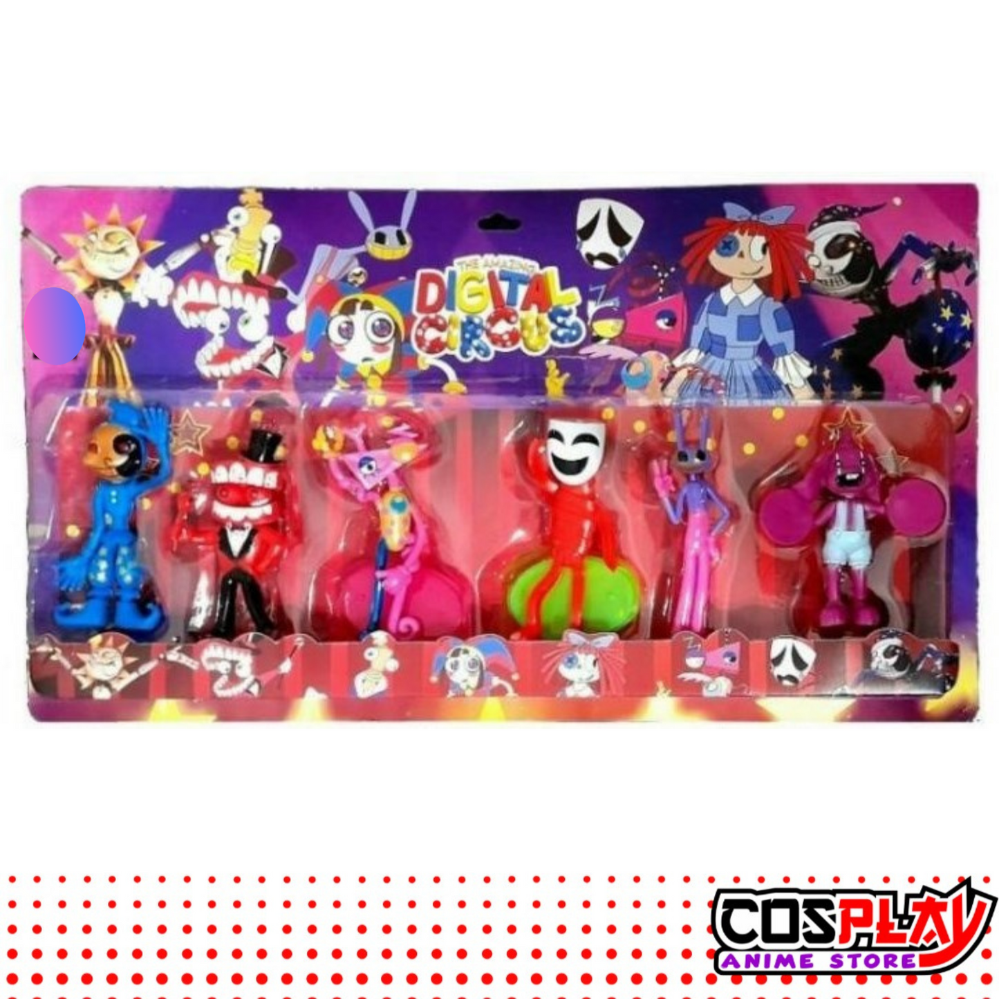 Circo Digital - Digital Circus Kit 6 Figuras