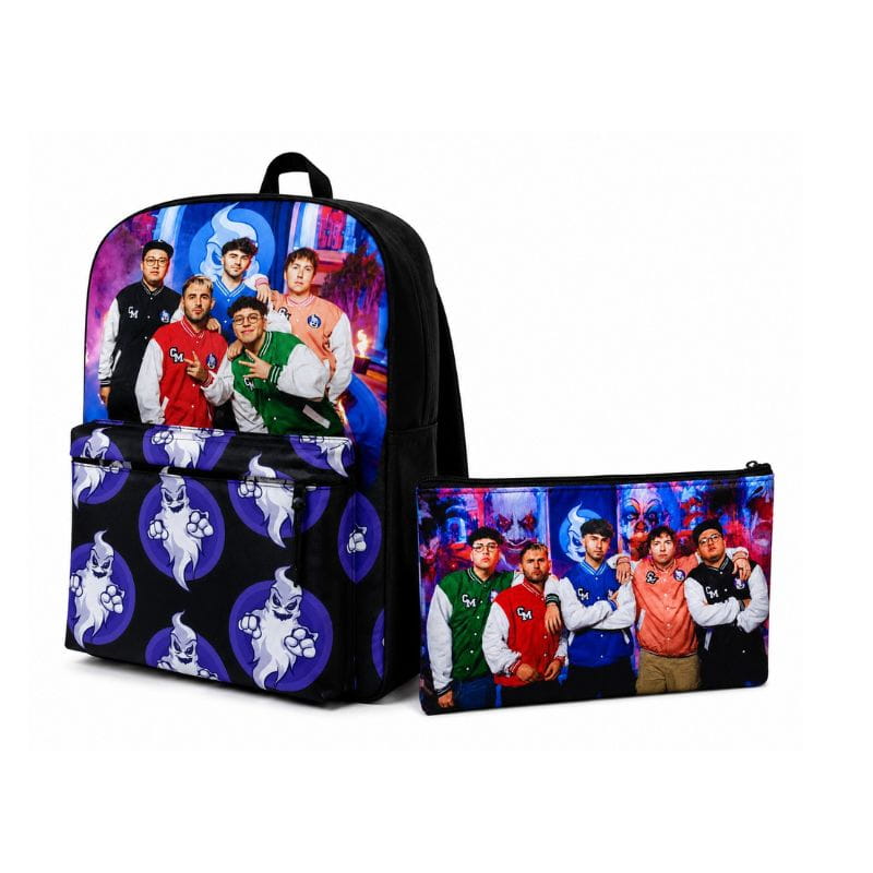 mochila fede vigevani club misterio con cartuchera a juego Cosplay Uy