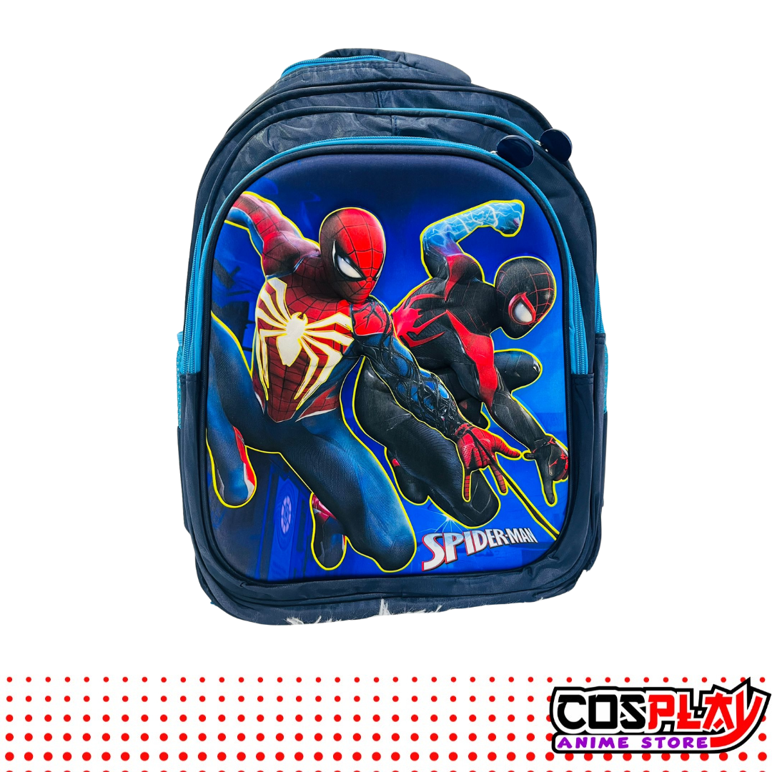 Mochila Escolar Spiderman 3d Cosplay