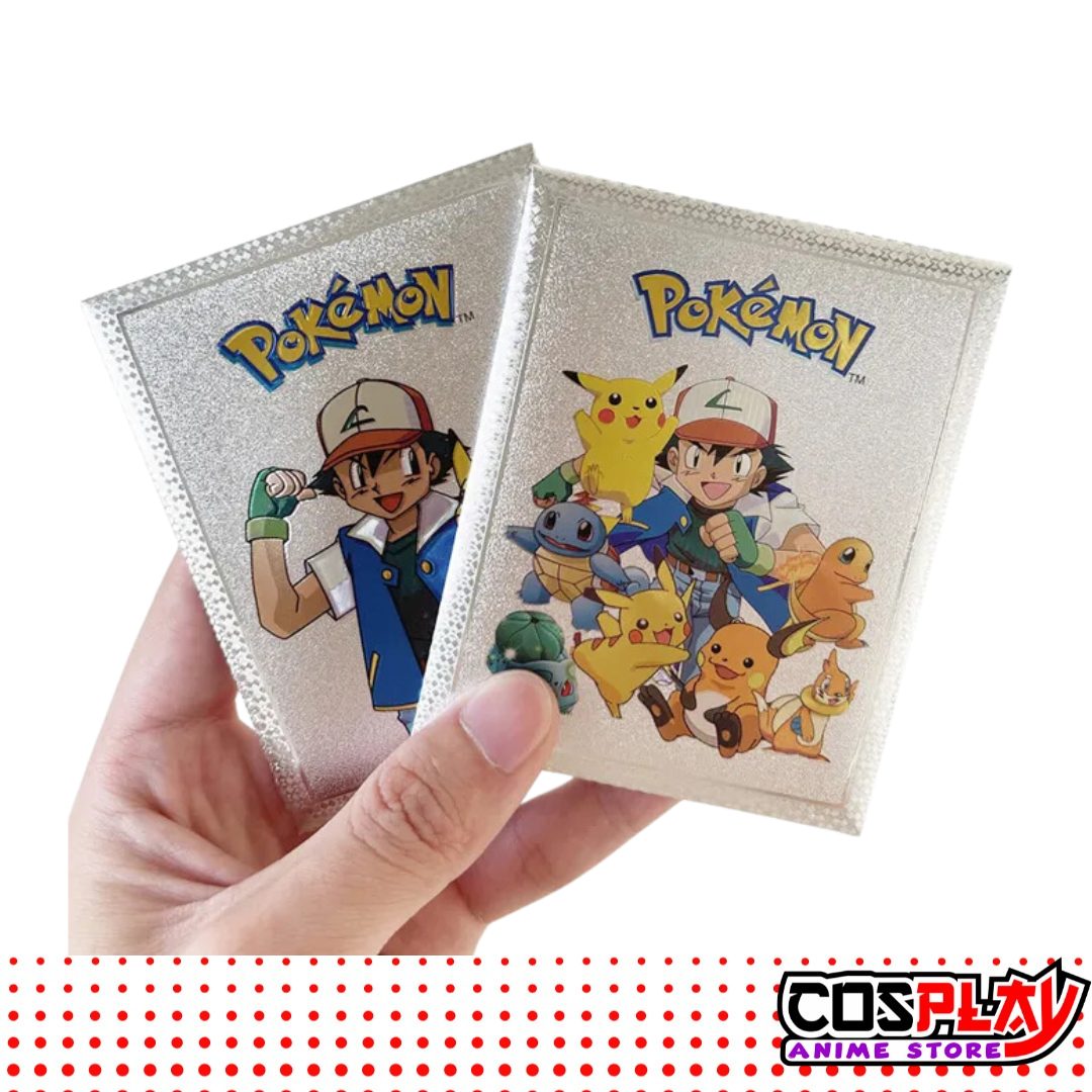 Sobre De 10 Cartas Pokémon Plateadas