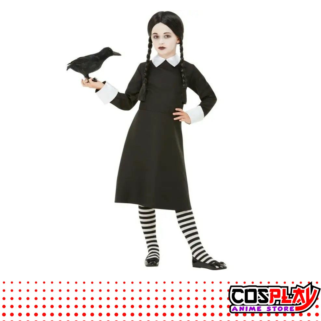 Disfraz Infantil Merlina Vestido
