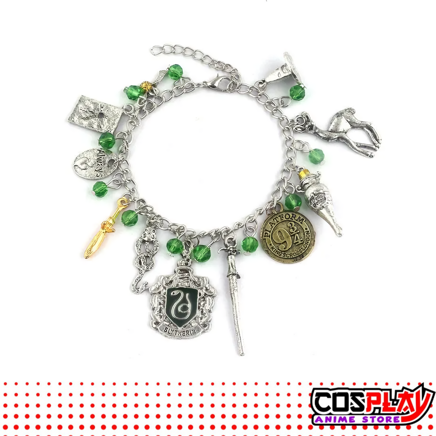 Pulsera Casa Slytherin Harry Potter
