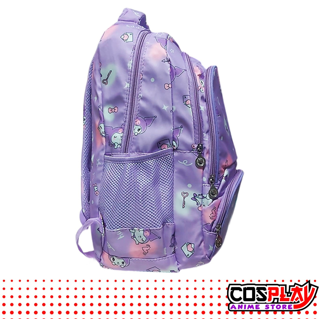 Mochila Premium Kuromi Violeta